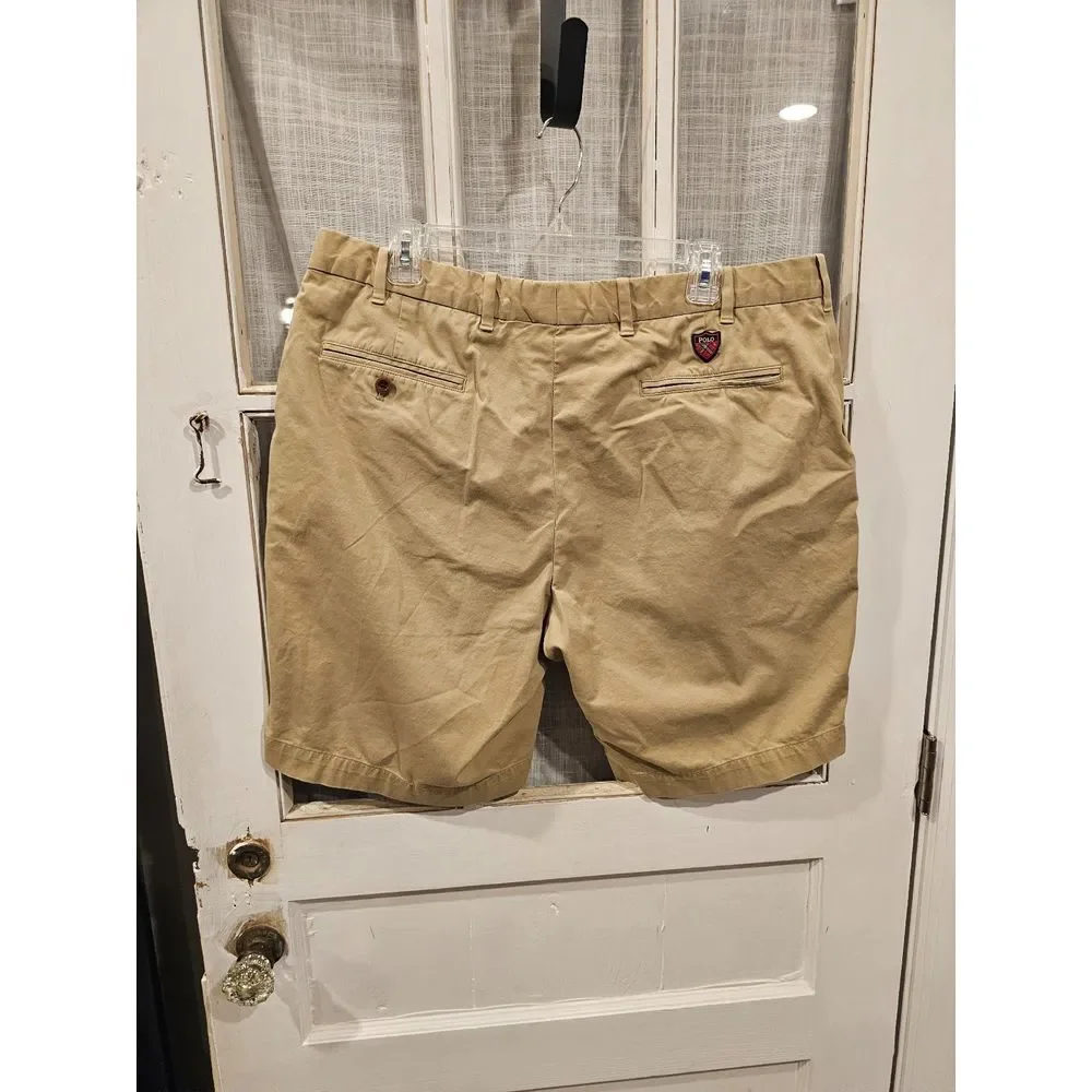 Polo Golf Ralph‎ Lauren Khaki Shorts Mens Size 38